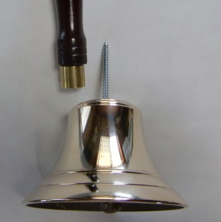 振り鐘の内部の写真